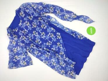 sukienki maxi na wesele niebieska: Sukienka damska, rozmiar 2XL — 2