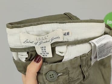 oliwkowe buty: H&M L.O.G.G., Szorty dla mężczyzn, rozmiar M — 5