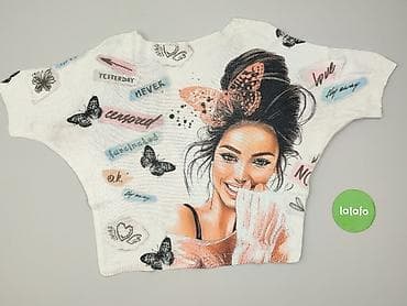 klapki carini: ITALY FASHION, Bluzka damska, rozmiar One size — 2