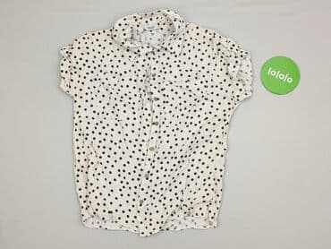 biała bluzka z krótkim rękawem reserved: Reserved, Bluzka damska, rozmiar XS — 3