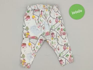 stradivarius spodnie zielone: Baby material trousers, 9-12 months, 74-80 cm, Zara, condition - Very good — 3