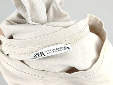 białe t shirty zara: Zara, T-shirt damski, rozmiar XS — 4