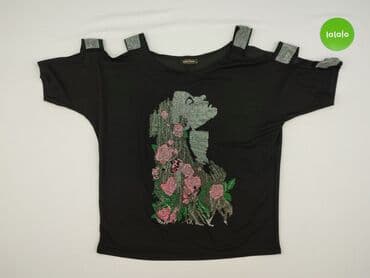 koszulka w truskawki: T-shirt damski, rozmiar XL — 2