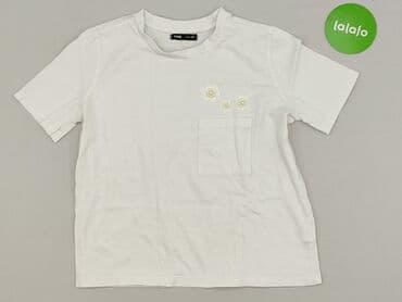 koszulka z kwiatkiem new yorker: Sinsay, T-shirt damski, rozmiar 2XS — 2