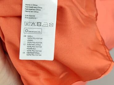 czerwona satynowa sukienka h m: H&M, Sukienka damska, rozmiar S — 6