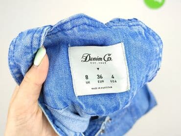woskowane legginsy z wysokim stanem zara: Denim Co, Напівкомбінезони жіночі, розмір S — 4