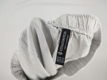 marynarka beżowa stradivarius: Stradivarius, Spodnie materiałowe damskie, XS — 4
