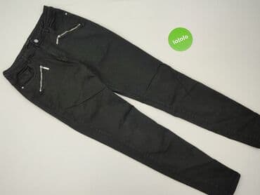 czarne skinny jeans: Jeansy damskie, rozmiar M — 2