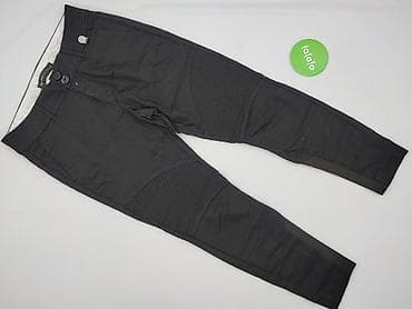 Women's Clothing: Mos Mosh, Material trousers for women, size L — 2