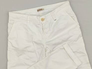 biale buty skarpetkowe: Kiomi, Spodnie materiałowe damskie, rozmiar S — 1