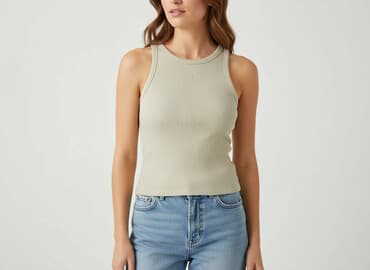 mohito bezrękawnik: H&M, T-shirt damski, rozmiar M — 8