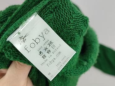 beżowy sweter: Fobya, Golf damski, rozmiar S — 6