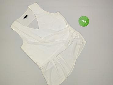 hm white blouse: H&M, Bluzka damska, rozmiar M — 2