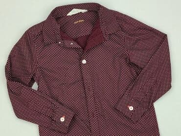 sukienka w pepitkę h: Shirt 5-6 years, condition - Perfect, pattern - Peas, color - Claret — 1