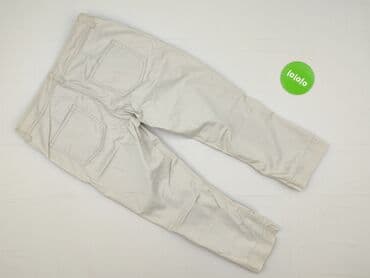 legginsy woskowane wysoki stan: H&M, Spodnie materiałowe damskie, rozmiar XL — 3