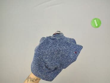 koszulka fc barcelona z wlasnym napisem: Hilfiger Denim, Koszulka dla mężczyzn, L — 5