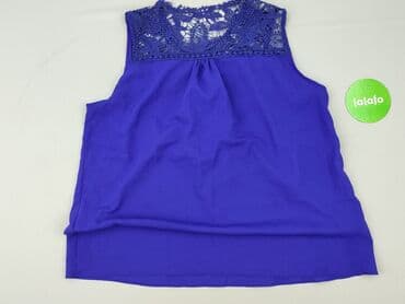 lawendowa bluzki damskie: Bluzka damska, rozmiar 3XL — 3