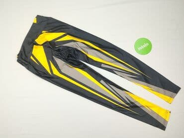 damskie legginsy wysoka talawzór geometryczny: Legginsy Sportowe damskie, rozmiar M — 3