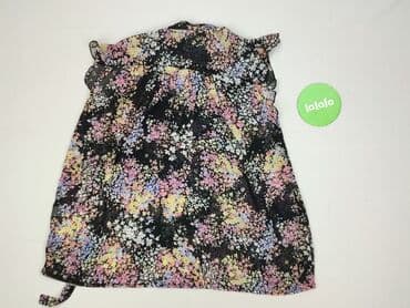 top z piórami czarny: George, Bluzka damska, rozmiar S — 3