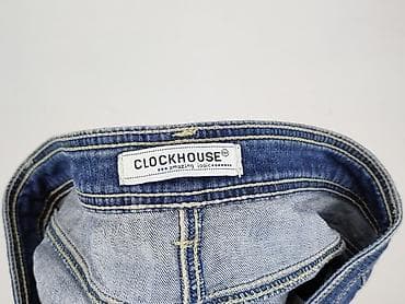 grey denim jeans: Clockhouse, Spódnica damska, rozmiar L — 4