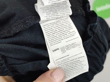 krótkie spodenki z wysokim stanem czarne: Sinsay, Szorty damskie, rozmiar 2XS — 5