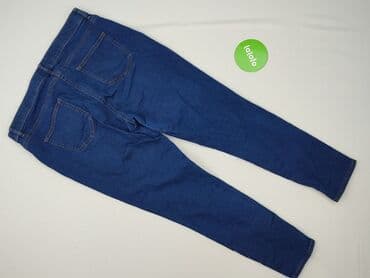 jeansy plus size wysoki stan: Jeansy damskie, rozmiar L — 3