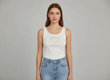 koszulka na ramiaczkach: MEGI, T-shirt damski, rozmiar M — 1