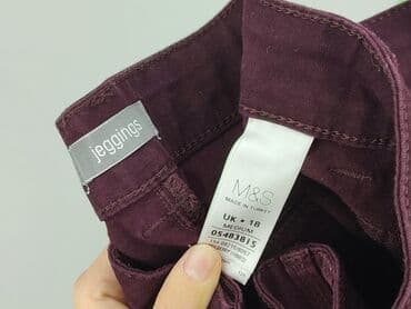 czarne legginsy push up legginsy podkreślające pośladki: Marks & Spencer, Jeansy damskie, M — 5