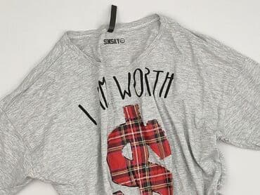 Sinsay, T-shirt damski, rozmiar S