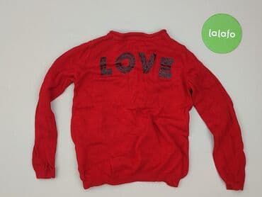 skórzana kurtka i futrzana kamizelka: Sweatshirt, Lupilu, 5-6 years, 110-116 cm, condition - Very good — 3