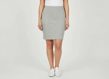 plisowane spódnice szara: Spódnica damska, rozmiar XL — 7