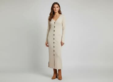 sukienki midi prazkowana: Sinsay, Sukienka damska, rozmiar L — 1