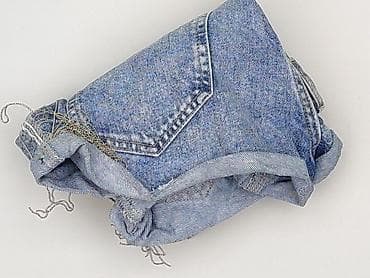 klapki deezee na platformie: Denim, Szorty damskie, rozmiar 2XS — 6