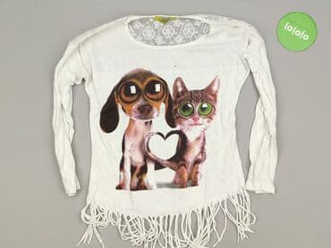 białe bluzki boho: Bluzka damska, rozmiar S — 2