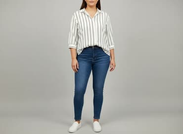 długość koszulki a wzrost: Koszula damska, rozmiar XL — 6