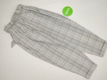 spodnie z wysokim stanem bershka: Bershka, Spodnie materiałowe damskie, rozmiar S — 3