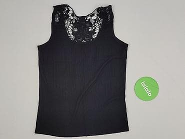 bluzki na gumce: IDEAL, Top damski, rozmiar 2XS — 2