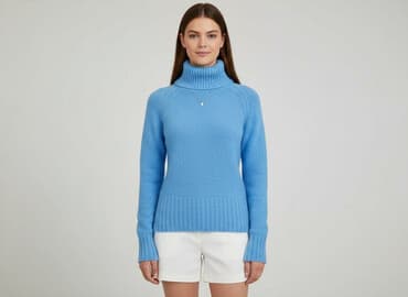 poliamid w swetrze: Golf damski, rozmiar S — 7