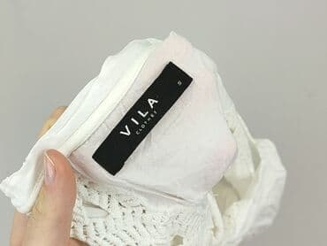 koszulki z dekoltem v: Vila, Bluzka damska, S — 4