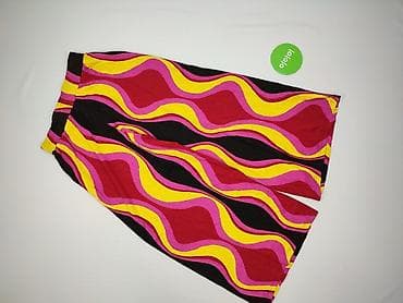 rajstopy den: Damskie spodnie culottes z efektownym, falistym wzorem w kolorach — 3