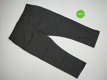 cheap black: In Extenso, Spodnie materiałowe damskie, rozmiar 4XL — 3