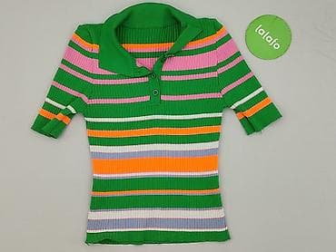 pull and bear sweter w paski: Damska koszulka polo, rozmiar S — 2