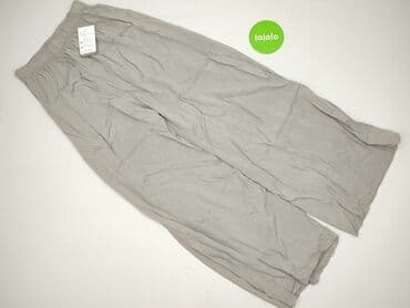 spodnie d: Spodnie materiałowe damskie, rozmiar One size — 2