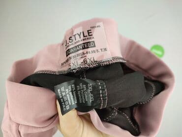 жіночий одяг олх: Material trousers for women, size 6XL (EU 52) — 4