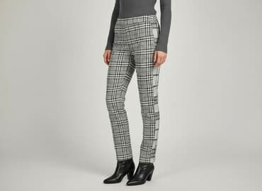 spodnie woskowane brązowe reserved: Reserved, Material trousers for women, size S — 1