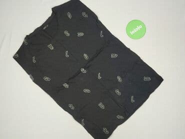 czarne t shirty w serek damskie: House, T-shirt damski, rozmiar M — 2