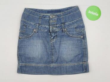 niebieska spódnice plisowane: Spódnica damska, S — 2