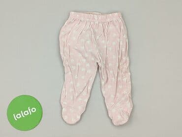 legginsy niemowlece reserved: Sweatpants, George, 1-3 months, condition - Good — 2
