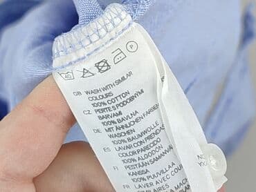 koszula z krótkim rękawem damska: H&M L.O.G.G., Сорочка жіноча, розмір XL — 6