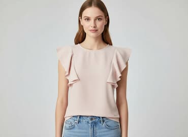 mohito różowe bluzki: Mohito, Жіноча блуза, розмір XS — 1